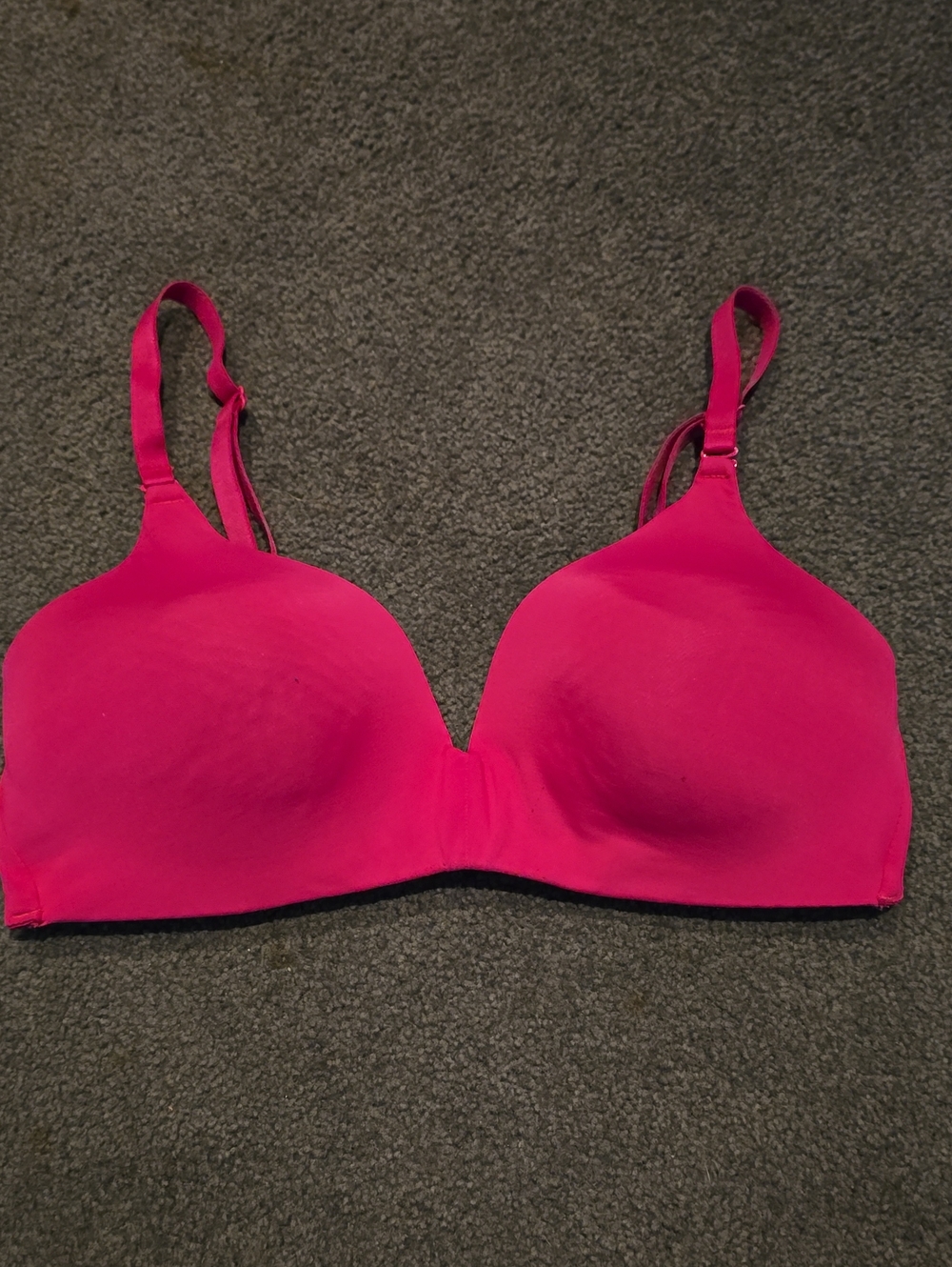 Seamless Hot Pink T-Shirt Bra - Women Intimates